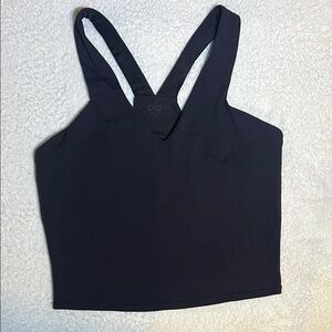 ALO Yoga Black Crop Top